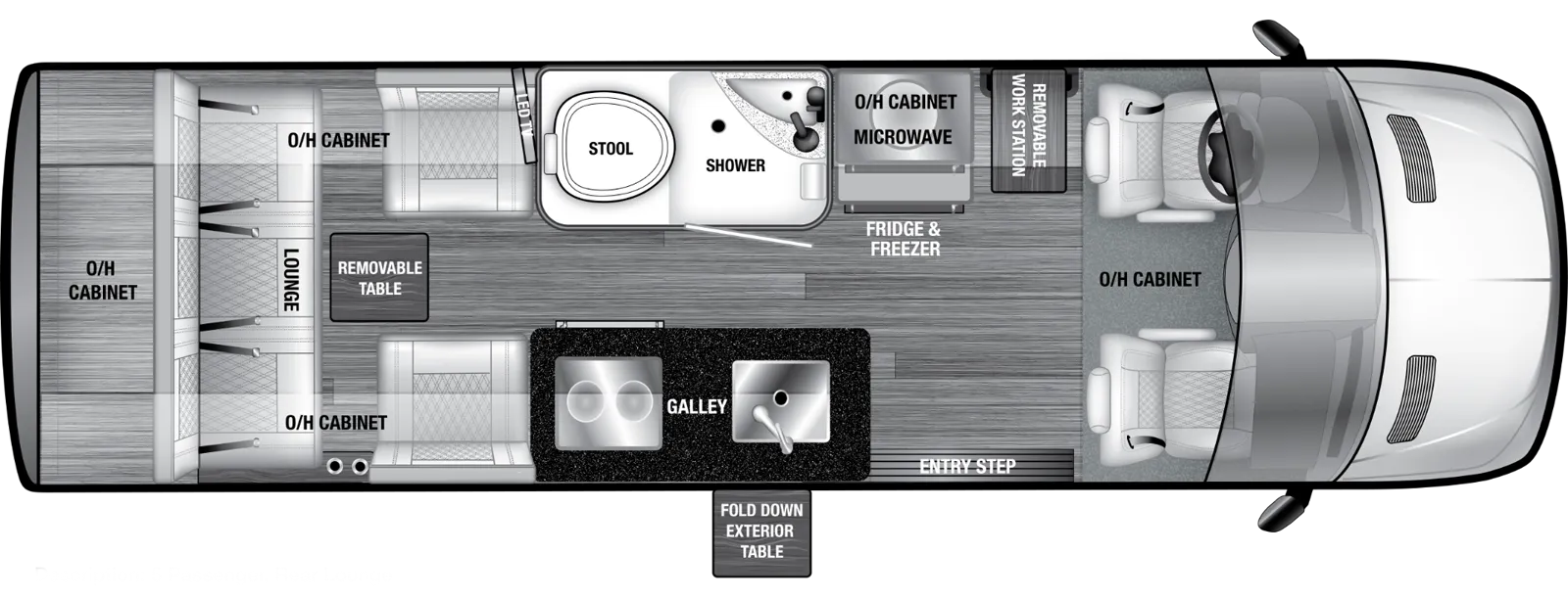 Vtour 170 5RL Floorplan